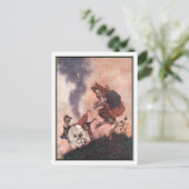 De schaamte Hobgoblin van Edmund Dulac Briefkaart (Staand voorkant)