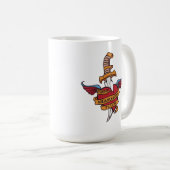 De schaamteloze vluchten koffiemok (Voorkant rechts)