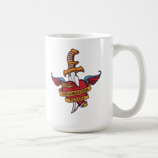 De schaamteloze vluchten koffiemok