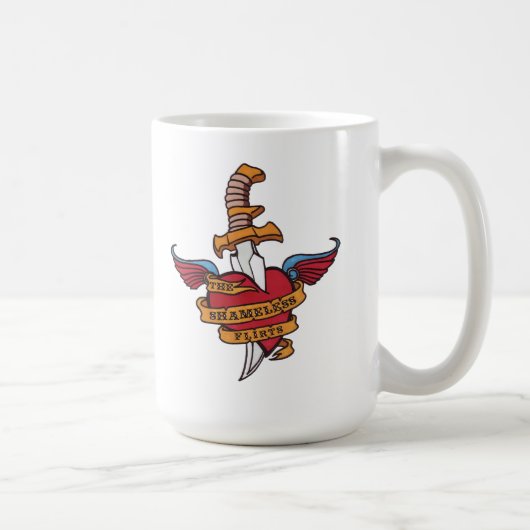 De schaamteloze vluchten koffiemok (Rechts)