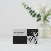 De schaar van de schaar van de Stijlschaar van de  Afsprakenkaartje (Staand voorkant)