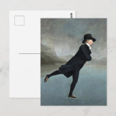 De schaatsminister schilderij van Henry Raeburn Briefkaart (Voorkant / Achterkant)