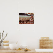 De schade in de hel poster (Keuken)