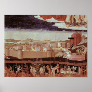 De schade in de hel poster