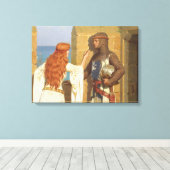 De Schaduw, c. 1909, ingediend door Edmund Leighto Canvas Afdruk (Insitu (Houten vloer))