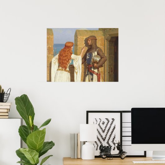 De Schaduw, c. 1909, ingediend door Edmund Leighto Poster (Thuiskantoor)