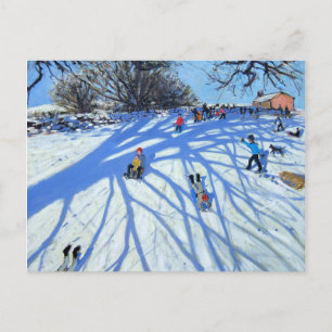 De schaduw Derbyshire Briefkaart