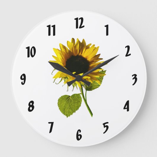 De Schaduw en het Licht van de zonnebloem Grote Klok (Voorkant)