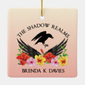 De schaduw herstelt Brenda K Davies Keramisch Ornament (Achterkant)