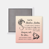 De schaduw herstelt Brenda K Davies Magnet (Voorkant / Achterkant)