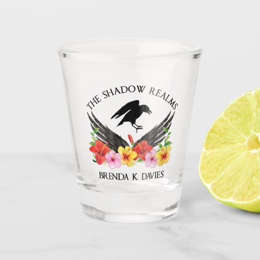 De schaduw herstelt Brenda K Davies Shot Glas (Voorkant)