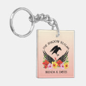 De schaduw herstelt Brenda K Davies Sleutelhanger (Voorkant Links)