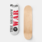 DE SCHADUW OORLOG Skateboard (Voorkant)