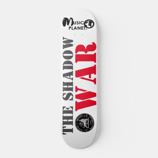 DE SCHADUW OORLOG Skateboard (Voorkant)
