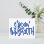 De schaduw over Innsmouth Lettering Feestdagenkaart (Staand voorkant)