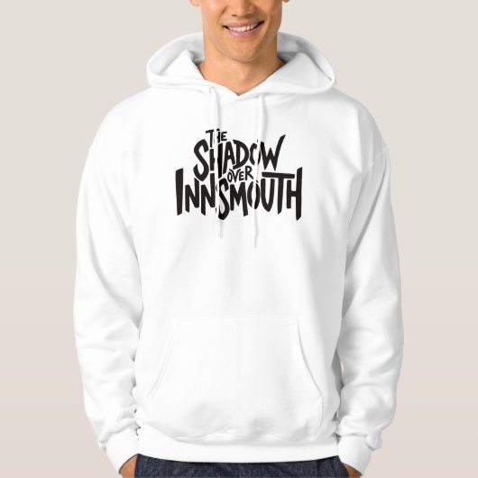 De schaduw over Innsmouth Lettering Hoodie (Voorkant)