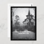 De schaduw over Insmouth Lovecraft Cthulhu Mythos Briefkaart (Voorkant / Achterkant)