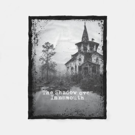 De schaduw over Insmouth Lovecraft Cthulhu Mythos Fleece Deken (Voorkant)