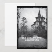 De schaduw over Insmouth Lovecraft Cthulhu Mythos Kaart (Voorkant / Achterkant)