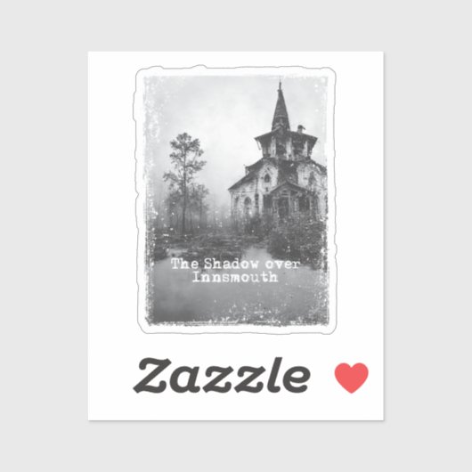 De schaduw over Insmouth Lovecraft Cthulhu Mythos Sticker (Vel)