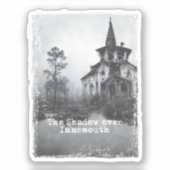 De schaduw over Insmouth Lovecraft Cthulhu Mythos Sticker (Voorkant)