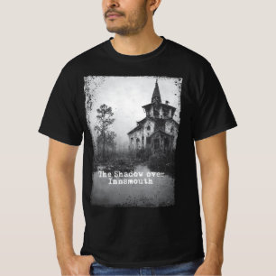 De schaduw over Insmouth Lovecraft Cthulhu Mythos T-shirt
