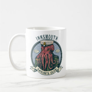 De schaduw over Insmouth Lovecraft Cthulhu Sailor Koffiemok