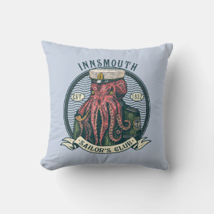 De schaduw over Insmouth Lovecraft Cthulhu Sailor Kussen