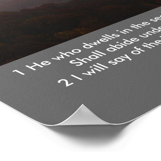 De schaduw poster (Hoek)