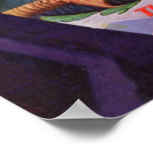 De Schaduw uit Tijd Poster (Hoek)