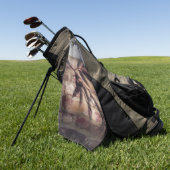 De schaduw van bamboe golfhanddoek (Groen)