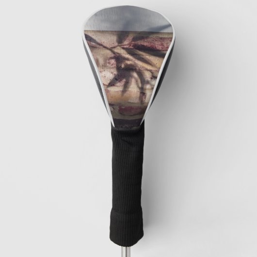 De schaduw van bamboe golfheadcover (Voorkant)