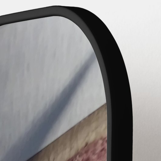 De schaduw van bamboe pickleball paddle (Links Detail)