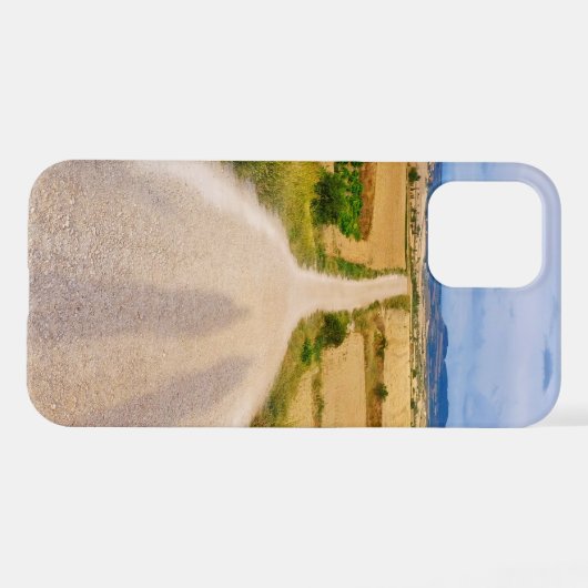 De schaduw van de pelgrim iPhone hoesje (Achterkant horizontaal)