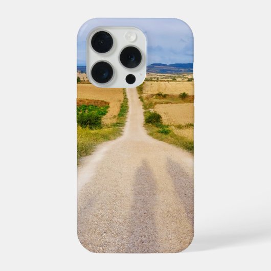 De schaduw van de pelgrim iPhone hoesje (Achterkant)