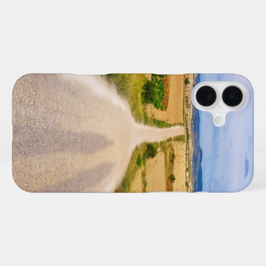 De schaduw van de pelgrim iPhone hoesje (Achterkant horizontaal)