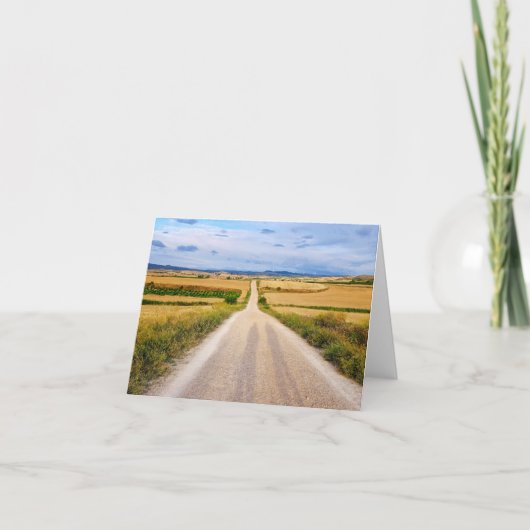 De schaduw van de pelgrim kaart (Voorkant)