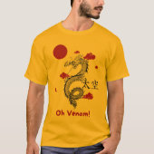De schaduw van de slang" t-shirt (Voorkant)