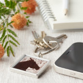 de schaduw van het paard op de vloervloer Jasper Sleutelhanger (Zijkant)