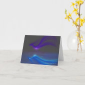 De "schaduw van het water" door Kaiya Wells- lege Kaart (Gele Bloem)