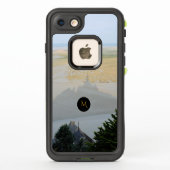 De schaduw van Mont St Michel Monogram Hoesje (Achterkant)