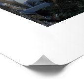 DE SCHADUW VAN MONT ST MICHEL Poster (Hoek)