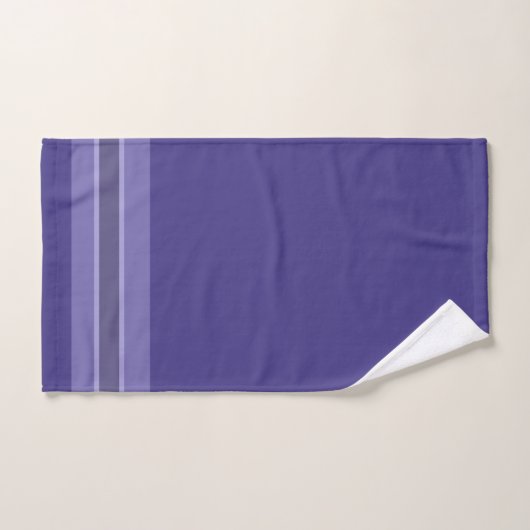 De schaduw van Periwinkle personaliseren Bad Handdoek (Handdoek)