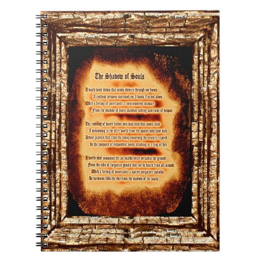 De Schaduw van Souls Notitieboek (Voorkant)