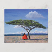 De schaduwboom van 1992 briefkaart (Voorkant)