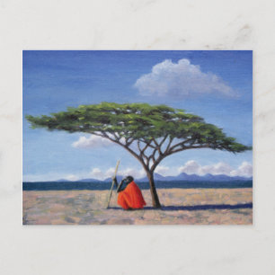 De schaduwboom van 1992 briefkaart