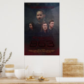 De schaduwen komen eraan | Project 863 Poster (Keuken)