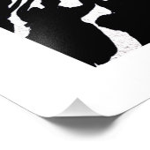 De schaduwen van de weg. foto afdruk (Hoek)