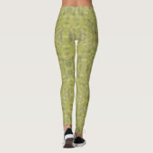 De schaduwen van Groen personaliseren de Leggings  (Achterkant)
