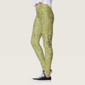 De schaduwen van Groen personaliseren de Leggings  (Links)